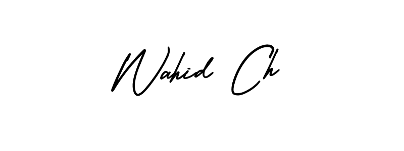 Best and Professional Signature Style for Wahid Ch. AmerikaSignatureDemo-Regular Best Signature Style Collection. Wahid Ch signature style 3 images and pictures png
