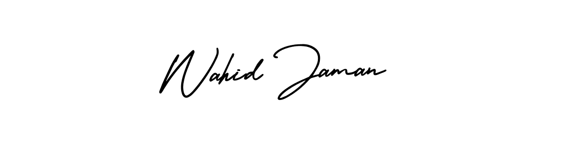 Make a short Wahid Jaman signature style. Manage your documents anywhere anytime using AmerikaSignatureDemo-Regular. Create and add eSignatures, submit forms, share and send files easily. Wahid Jaman signature style 3 images and pictures png