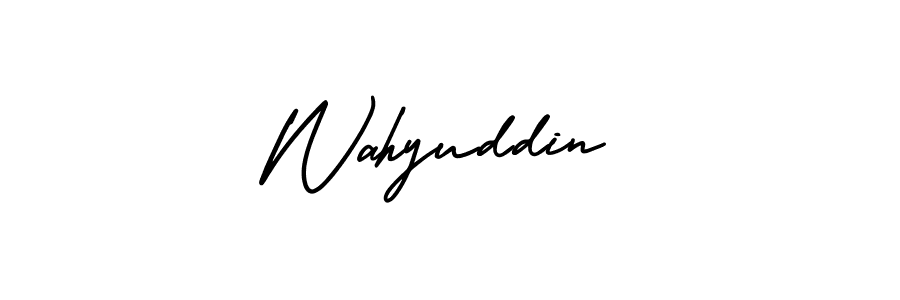 AmerikaSignatureDemo-Regular is a professional signature style that is perfect for those who want to add a touch of class to their signature. It is also a great choice for those who want to make their signature more unique. Get Wahyuddin name to fancy signature for free. Wahyuddin signature style 3 images and pictures png