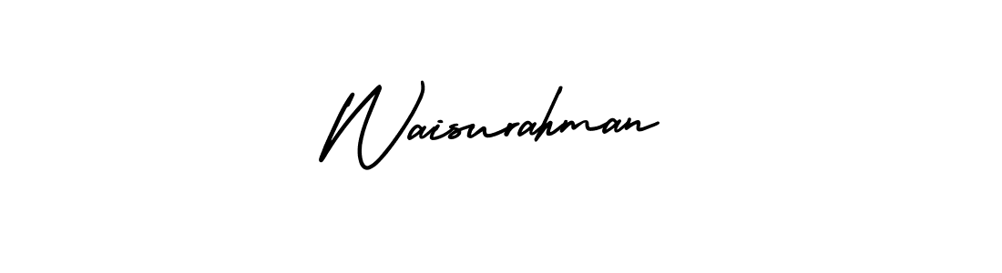 Make a short Waisurahman signature style. Manage your documents anywhere anytime using AmerikaSignatureDemo-Regular. Create and add eSignatures, submit forms, share and send files easily. Waisurahman signature style 3 images and pictures png