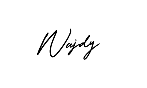 Once you've used our free online signature maker to create your best signature AmerikaSignatureDemo-Regular style, it's time to enjoy all of the benefits that Wajdy name signing documents. Wajdy signature style 3 images and pictures png