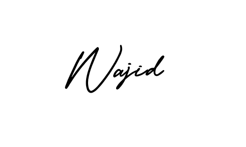 Also we have Wajid name is the best signature style. Create professional handwritten signature collection using AmerikaSignatureDemo-Regular autograph style. Wajid signature style 3 images and pictures png