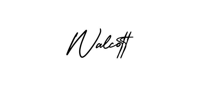 It looks lik you need a new signature style for name Walcott. Design unique handwritten (AmerikaSignatureDemo-Regular) signature with our free signature maker in just a few clicks. Walcott signature style 3 images and pictures png