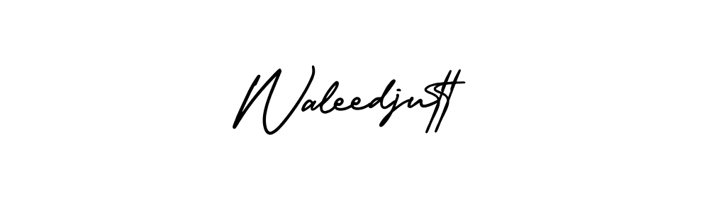 Also You can easily find your signature by using the search form. We will create Waleedjutt name handwritten signature images for you free of cost using AmerikaSignatureDemo-Regular sign style. Waleedjutt signature style 3 images and pictures png