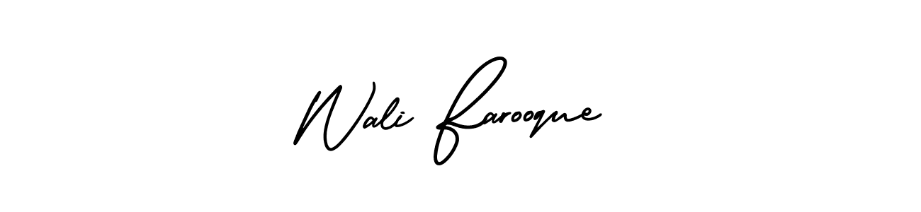 See photos of Wali Farooque official signature by Spectra . Check more albums & portfolios. Read reviews & check more about AmerikaSignatureDemo-Regular font. Wali Farooque signature style 3 images and pictures png