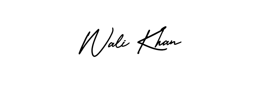 Make a short Wali Khan signature style. Manage your documents anywhere anytime using AmerikaSignatureDemo-Regular. Create and add eSignatures, submit forms, share and send files easily. Wali Khan signature style 3 images and pictures png