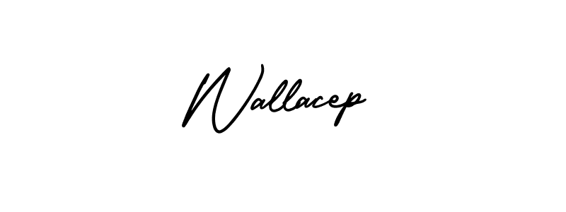 Also You can easily find your signature by using the search form. We will create Wallacep name handwritten signature images for you free of cost using AmerikaSignatureDemo-Regular sign style. Wallacep signature style 3 images and pictures png