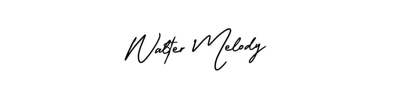 Also we have Walter Melody name is the best signature style. Create professional handwritten signature collection using AmerikaSignatureDemo-Regular autograph style. Walter Melody signature style 3 images and pictures png