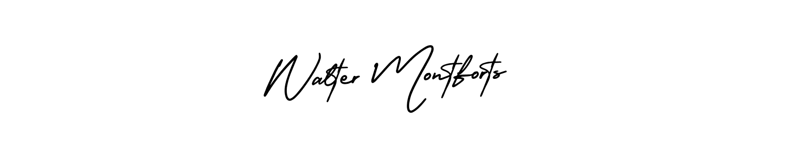 Make a short Walter Montforts signature style. Manage your documents anywhere anytime using AmerikaSignatureDemo-Regular. Create and add eSignatures, submit forms, share and send files easily. Walter Montforts signature style 3 images and pictures png