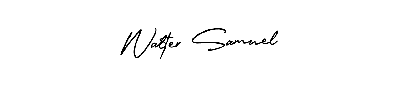 Check out images of Autograph of Walter Samuel name. Actor Walter Samuel Signature Style. AmerikaSignatureDemo-Regular is a professional sign style online. Walter Samuel signature style 3 images and pictures png