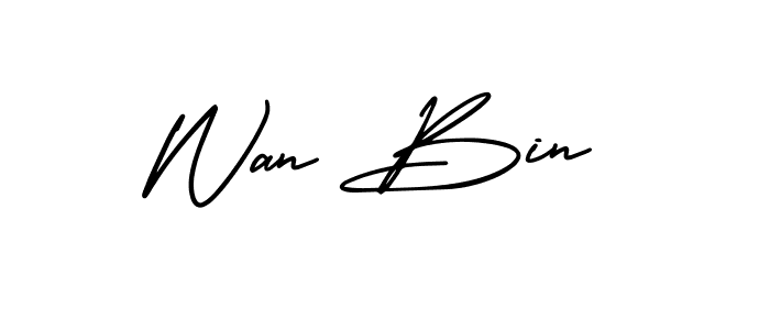 Here are the top 10 professional signature styles for the name Wan Bin. These are the best autograph styles you can use for your name. Wan Bin signature style 3 images and pictures png