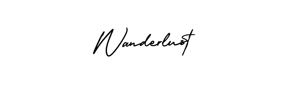 Similarly AmerikaSignatureDemo-Regular is the best handwritten signature design. Signature creator online .You can use it as an online autograph creator for name Wanderlust. Wanderlust signature style 3 images and pictures png