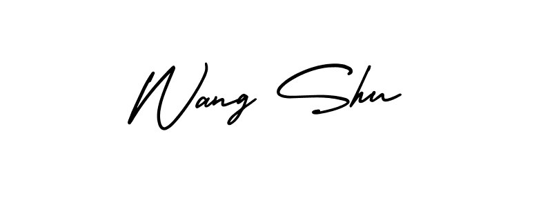 This is the best signature style for the Wang Shu name. Also you like these signature font (AmerikaSignatureDemo-Regular). Mix name signature. Wang Shu signature style 3 images and pictures png