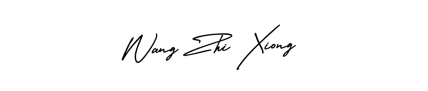 if you are searching for the best signature style for your name Wang Zhi Xiong. so please give up your signature search. here we have designed multiple signature styles  using AmerikaSignatureDemo-Regular. Wang Zhi Xiong signature style 3 images and pictures png