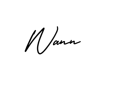 Here are the top 10 professional signature styles for the name Wann. These are the best autograph styles you can use for your name. Wann signature style 3 images and pictures png