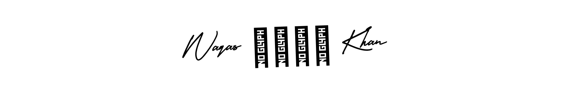 Here are the top 10 professional signature styles for the name Waqas احمد Khan. These are the best autograph styles you can use for your name. Waqas احمد Khan signature style 3 images and pictures png