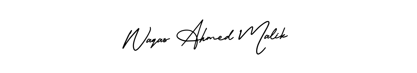 Make a short Waqas Ahmed Malik signature style. Manage your documents anywhere anytime using AmerikaSignatureDemo-Regular. Create and add eSignatures, submit forms, share and send files easily. Waqas Ahmed Malik signature style 3 images and pictures png