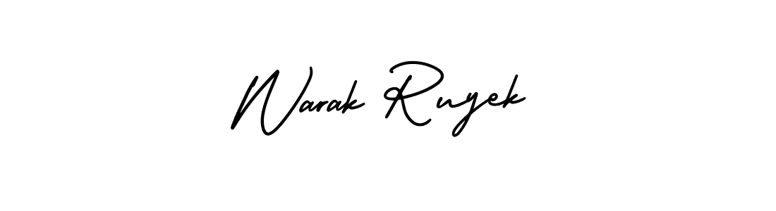 Similarly AmerikaSignatureDemo-Regular is the best handwritten signature design. Signature creator online .You can use it as an online autograph creator for name Warak Ruyek. Warak Ruyek signature style 3 images and pictures png