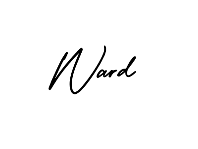 Design your own signature with our free online signature maker. With this signature software, you can create a handwritten (AmerikaSignatureDemo-Regular) signature for name Ward. Ward signature style 3 images and pictures png
