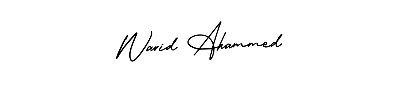 You can use this online signature creator to create a handwritten signature for the name Warid Ahammed. This is the best online autograph maker. Warid Ahammed signature style 3 images and pictures png