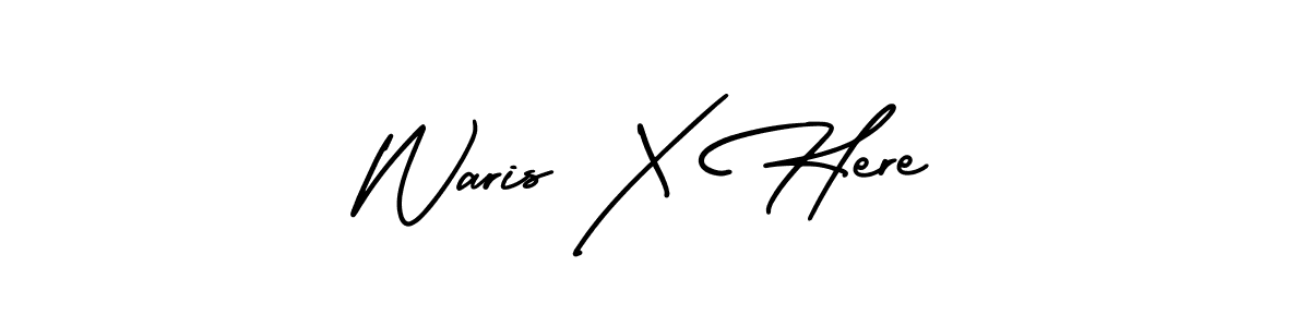 Best and Professional Signature Style for Waris X Here. AmerikaSignatureDemo-Regular Best Signature Style Collection. Waris X Here signature style 3 images and pictures png