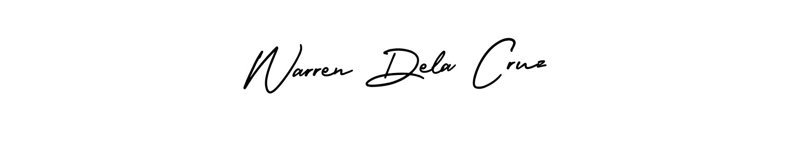 Similarly AmerikaSignatureDemo-Regular is the best handwritten signature design. Signature creator online .You can use it as an online autograph creator for name Warren Dela Cruz. Warren Dela Cruz signature style 3 images and pictures png