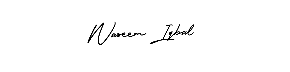 Similarly AmerikaSignatureDemo-Regular is the best handwritten signature design. Signature creator online .You can use it as an online autograph creator for name Waseem Iqbal. Waseem Iqbal signature style 3 images and pictures png