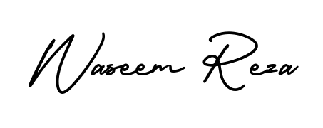 Stand out with a creative autograph for Waseem Reza. The AmerikaSignatureDemo-Regular styling blends modern aesthetics with classic signature flourishes. Waseem Reza signature style 3 images and pictures png