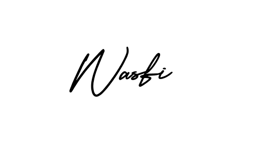 Also we have Wasfi name is the best signature style. Create professional handwritten signature collection using AmerikaSignatureDemo-Regular autograph style. Wasfi signature style 3 images and pictures png
