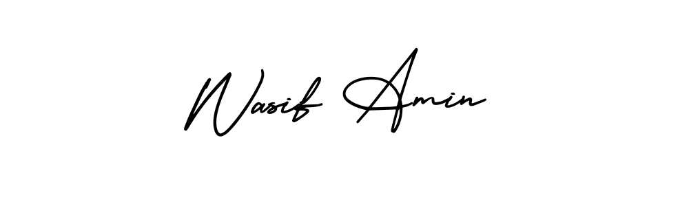 Make a beautiful signature design for name Wasif Amin. Use this online signature maker to create a handwritten signature for free. Wasif Amin signature style 3 images and pictures png