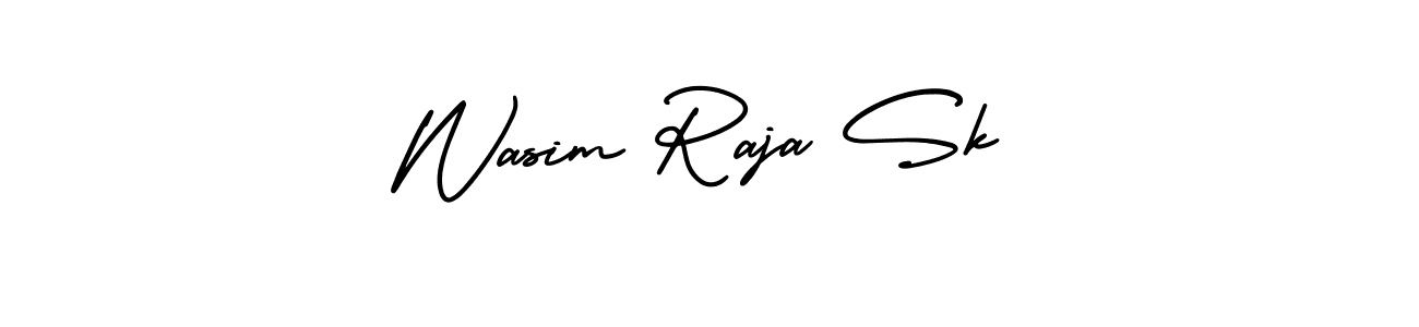 You can use this online signature creator to create a handwritten signature for the name Wasim Raja Sk. This is the best online autograph maker. Wasim Raja Sk signature style 3 images and pictures png