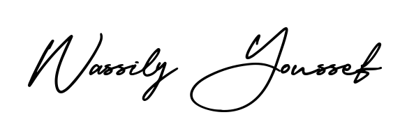 Personalize your online presence with Wassily Youssef signature rendered in elegant AmerikaSignatureDemo-Regular font. Great for website footers and blogs. Wassily Youssef signature style 3 images and pictures png