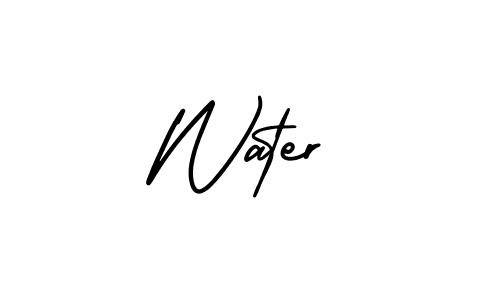 if you are searching for the best signature style for your name Water. so please give up your signature search. here we have designed multiple signature styles  using AmerikaSignatureDemo-Regular. Water signature style 3 images and pictures png