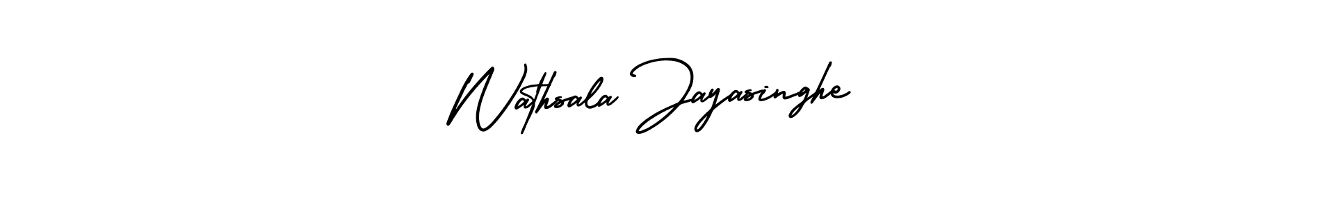 Make a beautiful signature design for name Wathsala Jayasinghe. Use this online signature maker to create a handwritten signature for free. Wathsala Jayasinghe signature style 3 images and pictures png