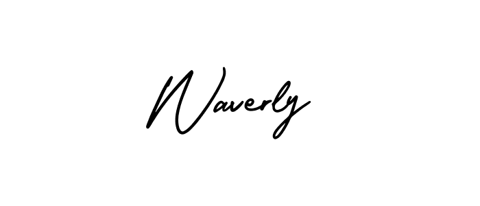 Create a beautiful signature design for name Waverly. With this signature (AmerikaSignatureDemo-Regular) fonts, you can make a handwritten signature for free. Waverly signature style 3 images and pictures png