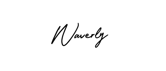 Create a beautiful signature design for name Waverly. With this signature (AmerikaSignatureDemo-Regular) fonts, you can make a handwritten signature for free. Waverly signature style 3 images and pictures png