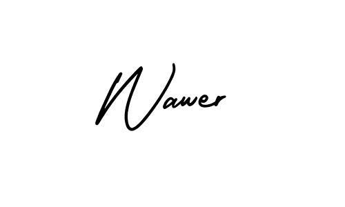 AmerikaSignatureDemo-Regular is a professional signature style that is perfect for those who want to add a touch of class to their signature. It is also a great choice for those who want to make their signature more unique. Get Wawer name to fancy signature for free. Wawer signature style 3 images and pictures png