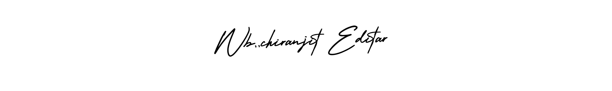 You can use this online signature creator to create a handwritten signature for the name Wb,,chiranjit Editar. This is the best online autograph maker. Wb,,chiranjit Editar signature style 3 images and pictures png