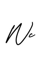 AmerikaSignatureDemo-Regular is a professional signature style that is perfect for those who want to add a touch of class to their signature. It is also a great choice for those who want to make their signature more unique. Get Wc name to fancy signature for free. Wc signature style 3 images and pictures png