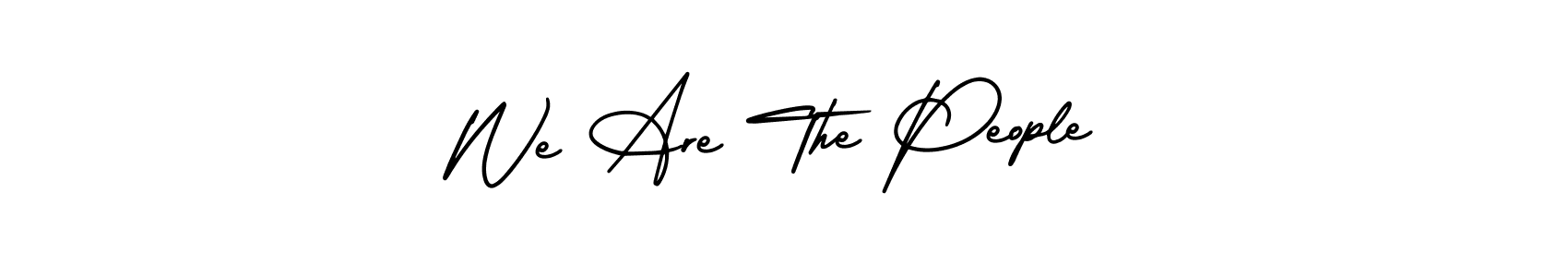 Also we have We Are The People name is the best signature style. Create professional handwritten signature collection using AmerikaSignatureDemo-Regular autograph style. We Are The People signature style 3 images and pictures png