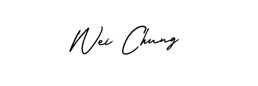 Once you've used our free online signature maker to create your best signature AmerikaSignatureDemo-Regular style, it's time to enjoy all of the benefits that Wei Chung name signing documents. Wei Chung signature style 3 images and pictures png