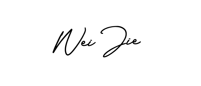 You can use this online signature creator to create a handwritten signature for the name Wei Jie. This is the best online autograph maker. Wei Jie signature style 3 images and pictures png