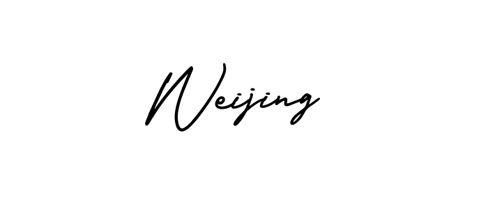 Best and Professional Signature Style for Weijing. AmerikaSignatureDemo-Regular Best Signature Style Collection. Weijing signature style 3 images and pictures png