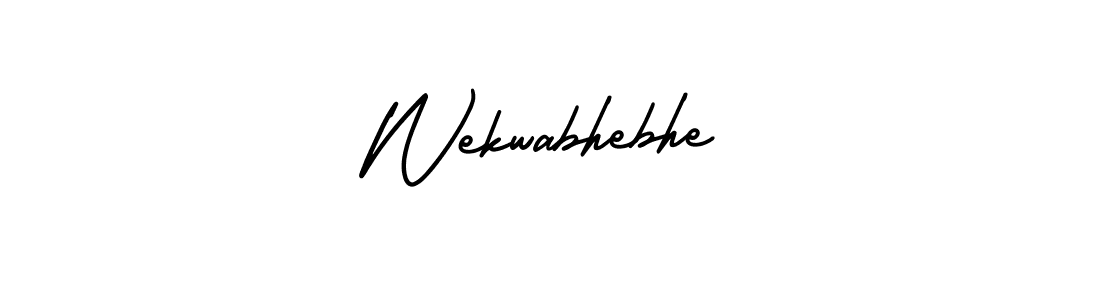 Make a beautiful signature design for name Wekwabhebhe. Use this online signature maker to create a handwritten signature for free. Wekwabhebhe signature style 3 images and pictures png
