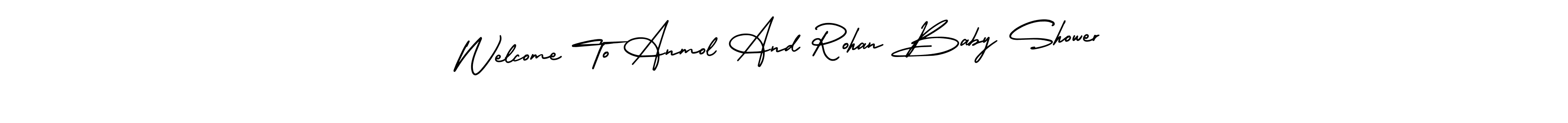 Here are the top 10 professional signature styles for the name Welcome To Anmol And Rohan Baby Shower. These are the best autograph styles you can use for your name. Welcome To Anmol And Rohan Baby Shower signature style 3 images and pictures png