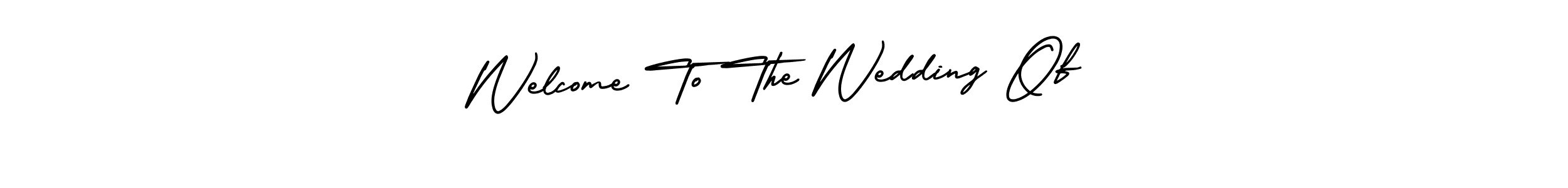 Check out images of Autograph of Welcome To The Wedding Of name. Actor Welcome To The Wedding Of Signature Style. AmerikaSignatureDemo-Regular is a professional sign style online. Welcome To The Wedding Of signature style 3 images and pictures png
