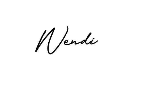 Make a beautiful signature design for name Wendi. Use this online signature maker to create a handwritten signature for free. Wendi signature style 3 images and pictures png