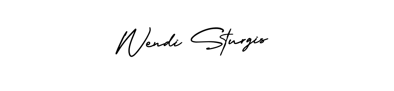 How to Draw Wendi Sturgis signature style? AmerikaSignatureDemo-Regular is a latest design signature styles for name Wendi Sturgis. Wendi Sturgis signature style 3 images and pictures png