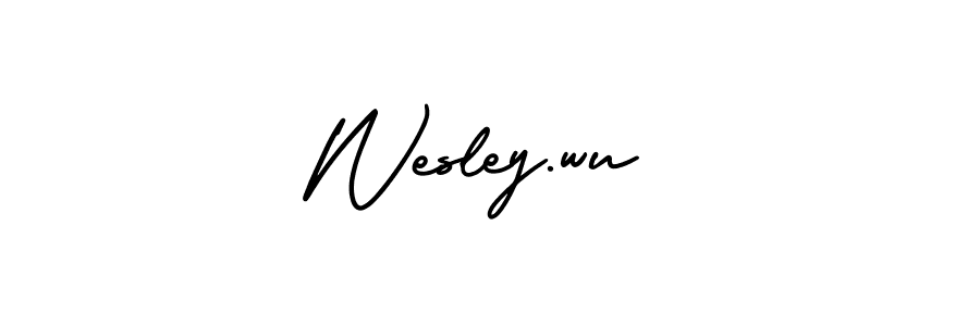 Once you've used our free online signature maker to create your best signature AmerikaSignatureDemo-Regular style, it's time to enjoy all of the benefits that Wesley.wu name signing documents. Wesley.wu signature style 3 images and pictures png
