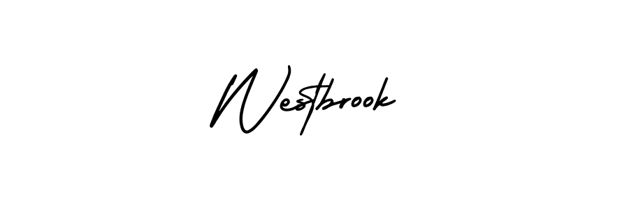 How to make Westbrook signature? AmerikaSignatureDemo-Regular is a professional autograph style. Create handwritten signature for Westbrook name. Westbrook signature style 3 images and pictures png